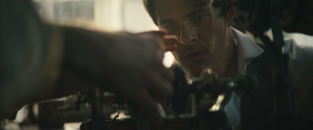 James Marsden playing F.A. Jones, the founder of IWC.