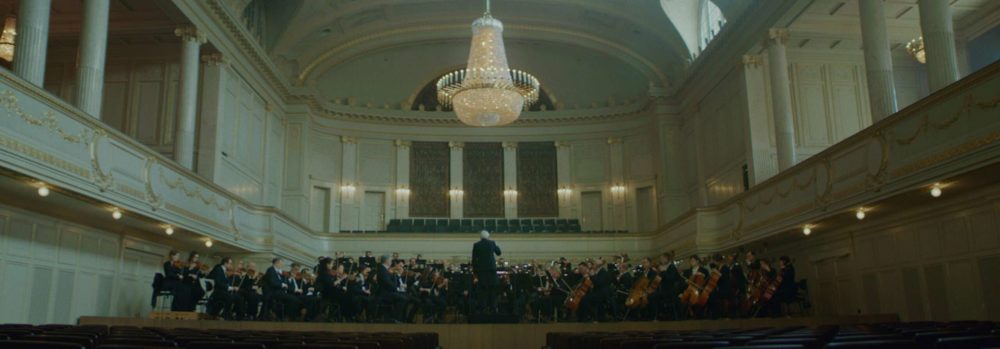 The Berner Symphony Orchestra practicing in the Casino in Bern, Switzerland.