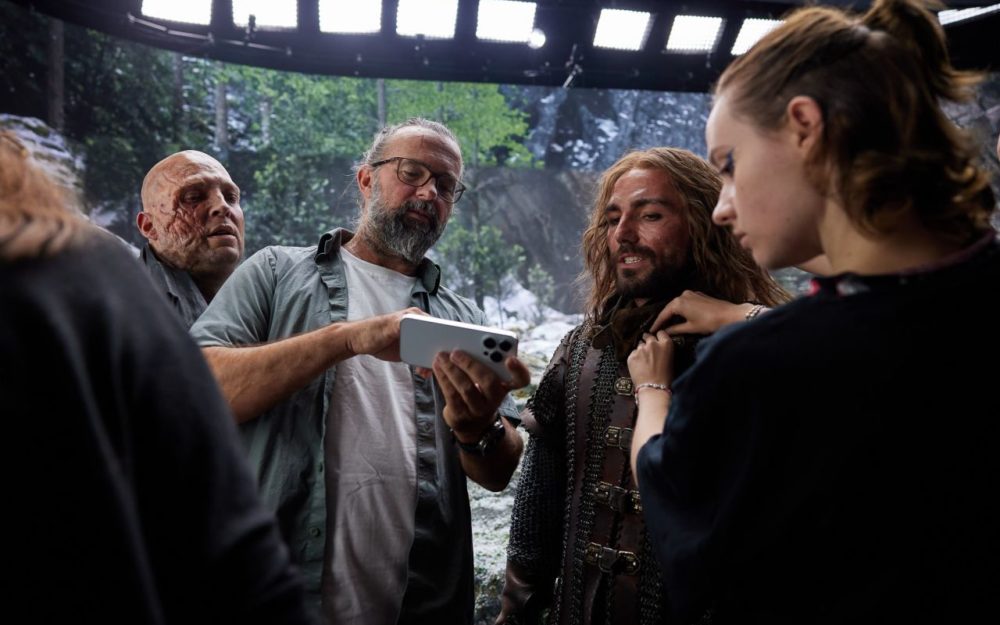 The director of the series