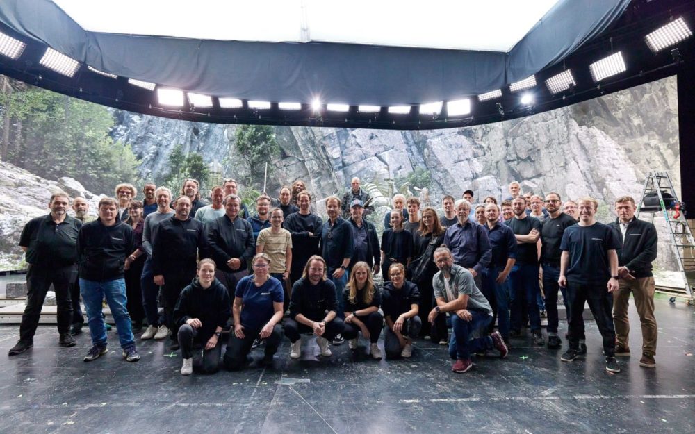 The team behind the test shoot for